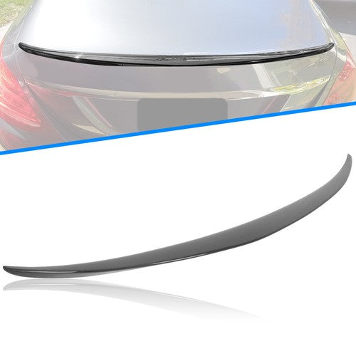 Solid Spare Glossy Trunk Spoiler Lip For Mercedes C-Class W205 15-2022 C300/C63/C43 AMG