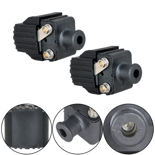 Solid Spare Fit For Mercury Outboard 25Hp Engine 1980 1982-2006 Ignition Coils 2-Pack