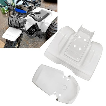 Solid Spare ABS Plastic White Front + Rear Fender For 1983 1984 1985 Honda ATC200X 3-Wheeler