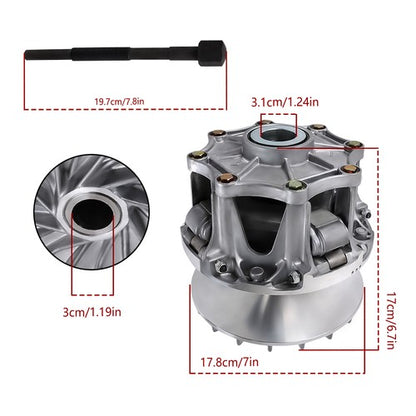 Solid Spare Primary Clutch + Puller For Kawasaki Prairie 360 KVF360A KVF360B 03-13 490931075