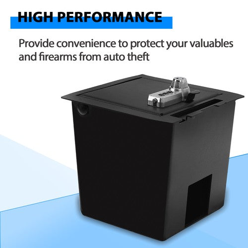 Solid Spare Center Console Safe Storage Console Vault W/USB Space For Toyota Tacoma 2016-22