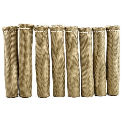 Solid Spare SPARK PLUG WIRE BOOTS HEAT SHIELD PROTECTOR SLEEVE SBC BBC Titanium 1800°