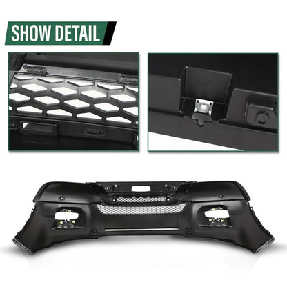 Solid Spare Front Bumper Cover Fit For 2012 2013 2014 2015 Land Rover Range Rover Evoque