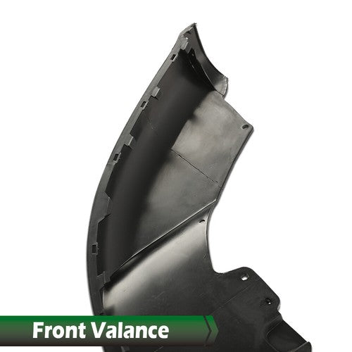 Solid Spare Front Bumper Lower Valance Fit For 2005-2010 Volkswagen Jetta VW1093108 Black