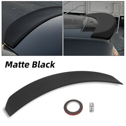Solid Spare For 2011-2023 Chrysler 300 300S MATTE BLACK Trunk Rear Spoiler Wing Lip