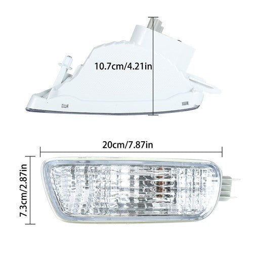 Solid Spare For Toyota Tacoma 01-04 Corner Parking Light Turn Signals Side Marker Kit A Pair