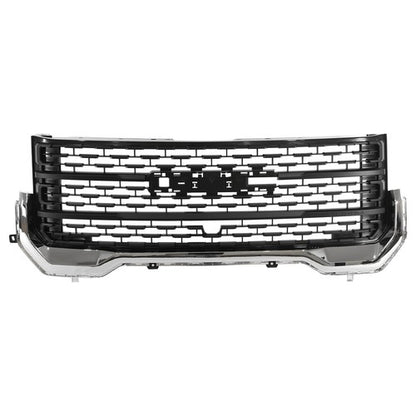 Fit For GMC Acadia 2020 2021 2023 Front Upper Grille Chrome&Black 84818781