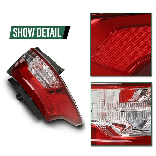 Solid Spare LED Tail Light Brake Lamp Assembly Fit For 18-21 Chevrolet Traverse Right Side