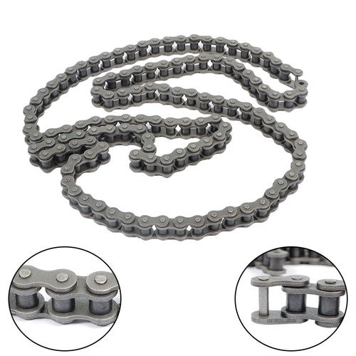 Solid Spare #80H Heavy Duty Roller Chain × 10 Feet With 1 Connector New