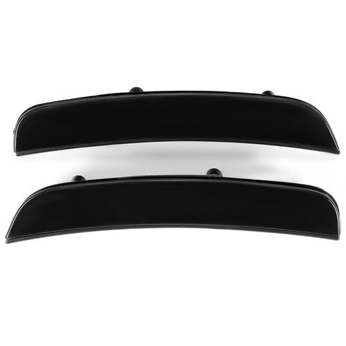 Solid Spare For 15-22 23 Dodge Charger LED Front Bumper Side Marker Light Lamp Smoked Amber