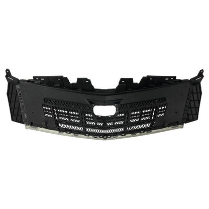 Fit 2013-2017 Cadillac XTS Front Bumper Black Upper Grille Lower Grill 2PCS