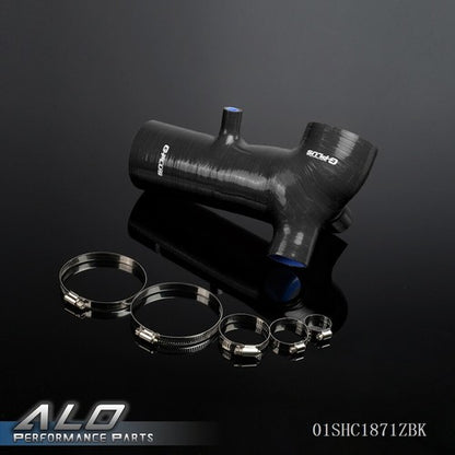 Solid Spare New Fit For 2012+ Subaru BRZ/Scion FR-S GT86 Silicone Air Intake Hose Kit Black