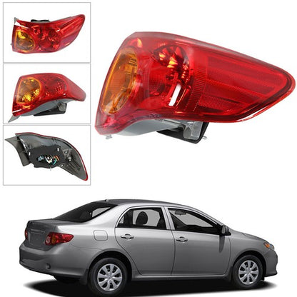 Solid Spare Tail Light For Toyota Corolla Series 2009-2010 Outer Passenger Side Brake Lamp