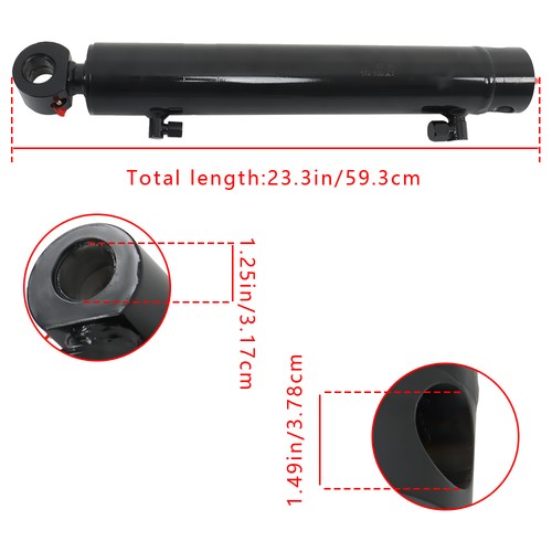 Solid Spare Hydraulic Bucket Tilt Cylinder For Bobcat Skid Steer Loader S150 S160 S175 S185