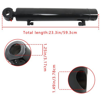 Solid Spare Hydraulic Bucket Tilt Cylinder For Bobcat Skid Steer Loader S150 S160 S175 S185
