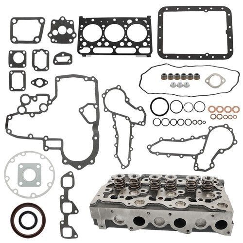 Solid Spare Fit For Kubota Tractor L2900 L3000 L3010 L3130 D1503 Complete Cylinder Head Assy