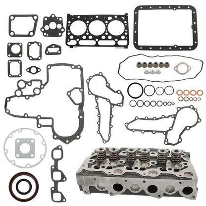 Solid Spare Fit For Kubota Tractor L2900 L3000 L3010 L3130 D1503 Complete Cylinder Head Assy