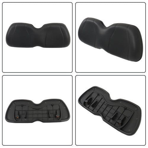 Solid Spare Black For Club Car 2004-2011 Precedent Golf Cart Front Seat Cushion & Backrest