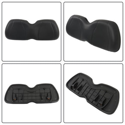 Solid Spare Black For Club Car 2004-2011 Precedent Golf Cart Front Seat Cushion & Backrest