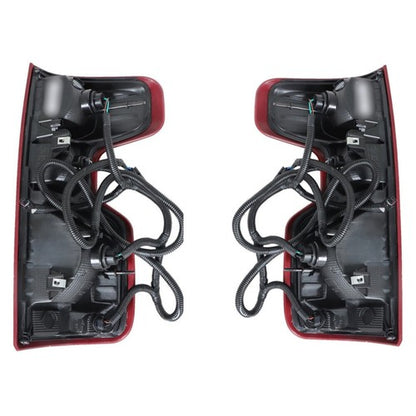 Solid Spare Headlights+Red Brake Tail Lights For 2019-2021 Chevy Silverado 1500 Halogen 4PCS