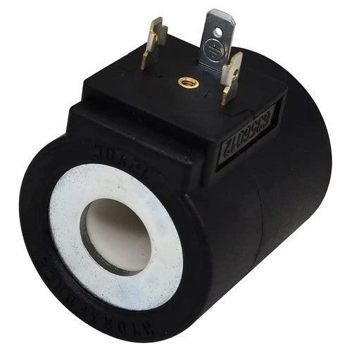 Solid Spare 6356012 Solenoid Valve Coil For HydraForce 3 Prong DIN 12V Series 10 12 16 38 58