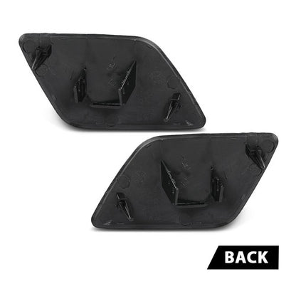Solid Spare Fit For 2005-2008 Audi A6 Quattro Headlight Washer Cover Cap Left & Right Side