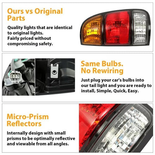 Solid Spare Tail Light Brake Lamp For 00-06 04 Toyota Tundra Passenger Side Right #TO2801129