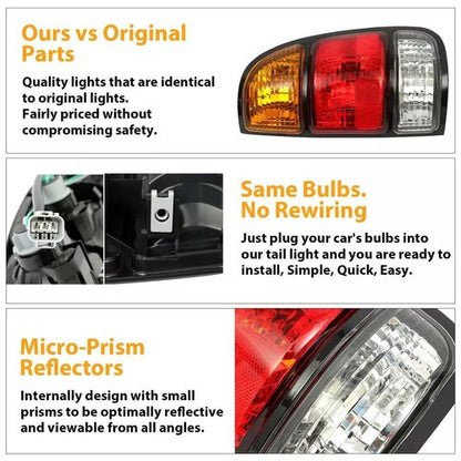 Solid Spare Tail Light Brake Lamp For 00-06 04 Toyota Tundra Passenger Side Right #TO2801129
