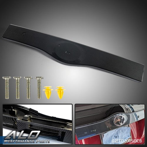 Solid Spare Liftgate Tailgate Handle Carbon Fiber Look Fit For 2004-2009 Toyota Prius