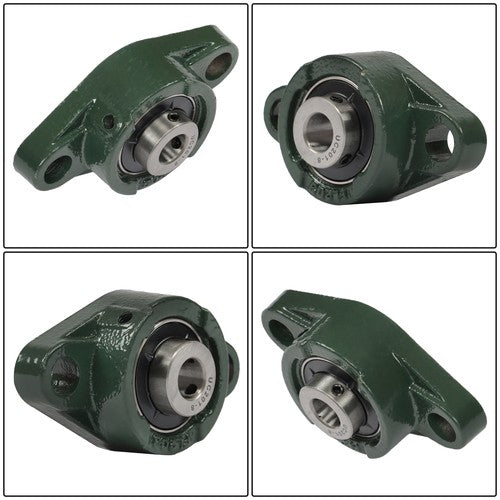 Solid Spare 6pcs UCFL201-8 Pillow Block Bearing With 1/2" Bore Solid Base Self Alignment