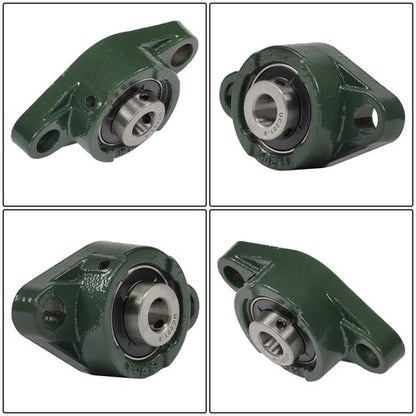 Solid Spare 6pcs UCFL201-8 Pillow Block Bearing With 1/2" Bore Solid Base Self Alignment