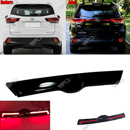 Fit 2014-2019 Toyota Highlander LED Tail rear trunk light Breathing Turn Signal