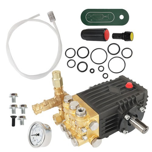 Solid Spare 3600 PSI 4.9GPM Belt Drive Pressure Power Washer Pump 24mm Solid Shaft New