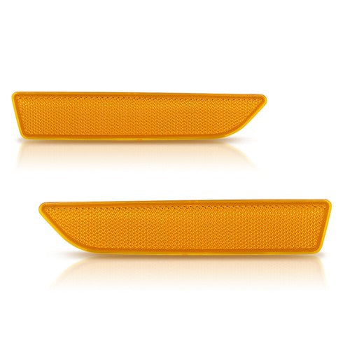 Solid Spare 2pcs Front Side Bumper Marker Reflector Light Fit For 2007-2010 BMW X3 E83