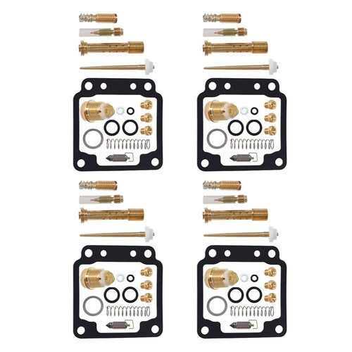 Solid Spare 4 X Carburetor Rebuild Kits Fit For Yamaha XJ650 80-84 Carb Repair Jet Seal Kits