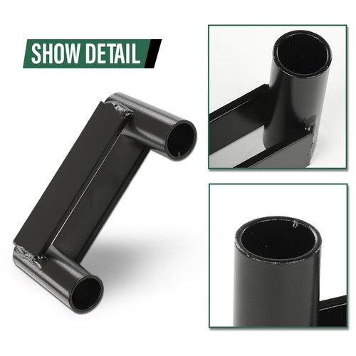 Solid Spare Rear Shock Extender Kit For 2-4" Lift Fit For 2007-2018 Jeep Wrangler JK JKU