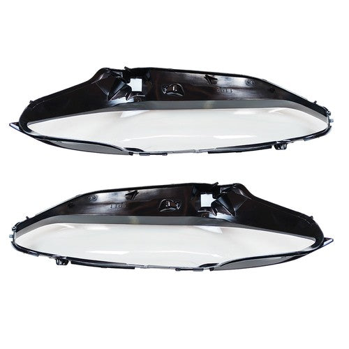 For BMW 4 Series G22 G23 2020-2022 US New A Pair Front Headlamp Lens Cover+Glue