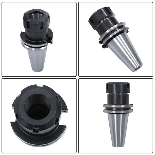 Solid Spare 10Pcs CAT40-ER32 Collet Chuck 2.76" 70mm Length Tool Holder Set New