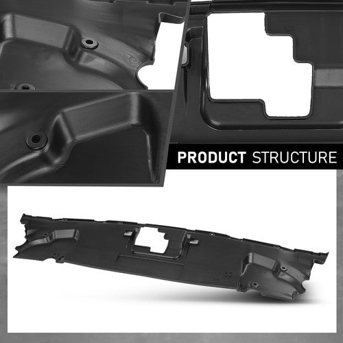 Solid Spare Front Upper Radiator Support Cover Fit For 2018-2023 Ford Mustang JR3Z-8C291-AA