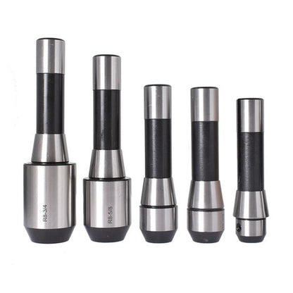 Solid Spare R8 End Mill Holder Set Adapter Kit For With a R8 Spindle Milling Machines 5 Pcs