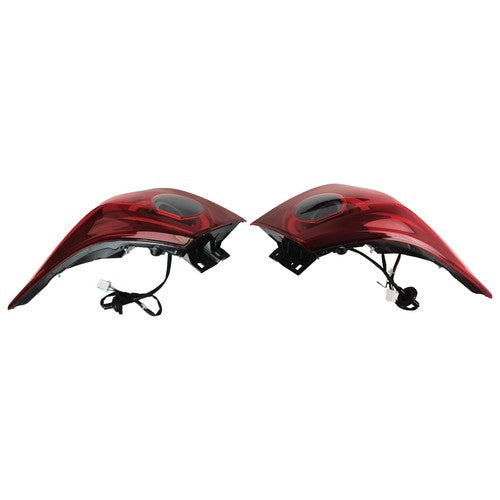 4PCS For 2014-2017 INFINITI Q50  LED Tail Lights Lamp RED Skyline V37 400R Style