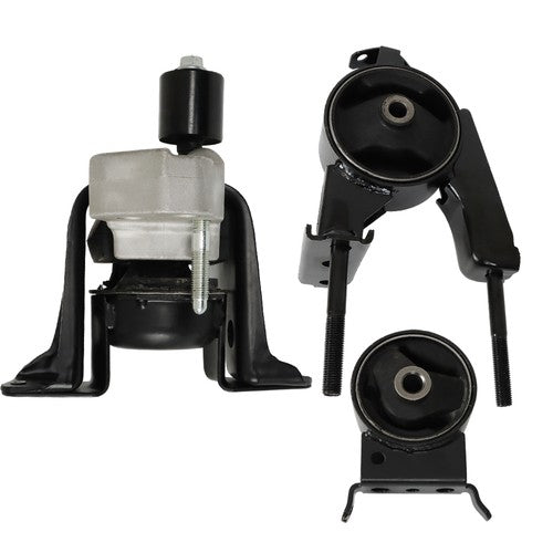 Solid Spare A7228 For Toyota Scion 2004 2005 1.5L L5 New Engine Motor & Trans Mount Set