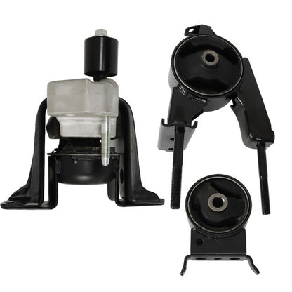 Solid Spare A7228 For Toyota Scion 2004 2005 1.5L L5 New Engine Motor & Trans Mount Set