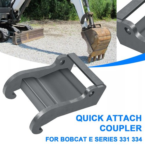Solid Spare Quick Attachment Excavator Coupler Bracket For Bobcat X-change E Series E26-E63