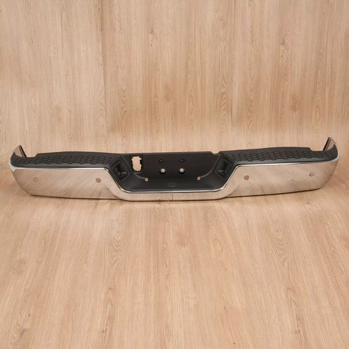 Solid Spare Chrome Rear Bumper Assembly For Ram 2500 3500 2013-2018 With Sensor Holes