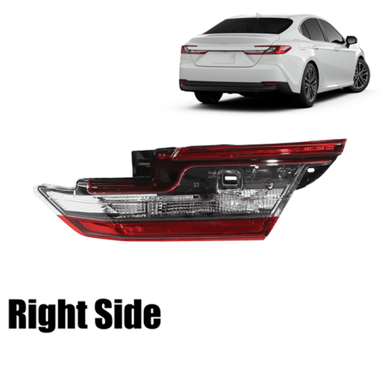 Solid Spare For Toyota Camry LE SE 2025 Tail Light Inner Tail Lamp Halogen Passenger Side