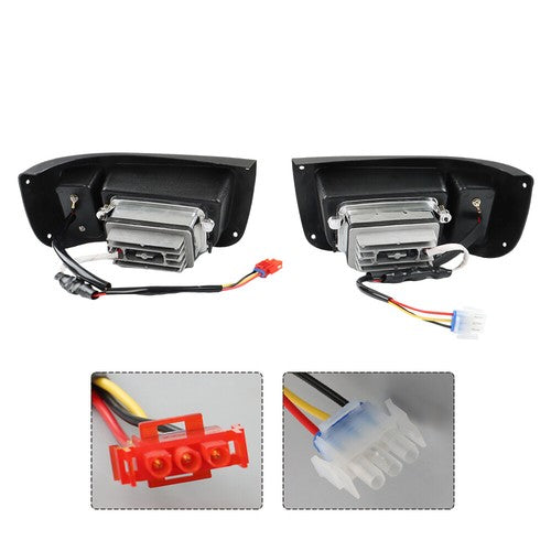 Solid Spare For Club Car DS 1993-UP Golf Cart LED Headlight and Tail Light Kit