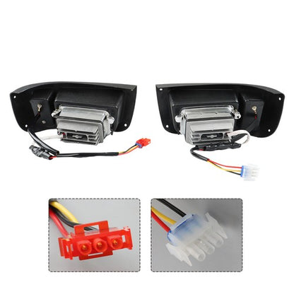 Solid Spare For Club Car DS 1993-UP Golf Cart LED Headlight and Tail Light Kit