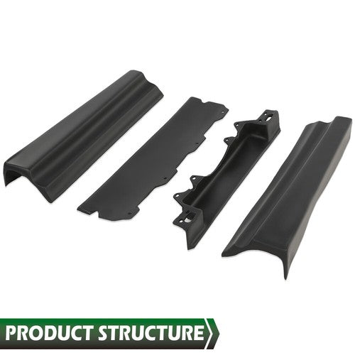 Solid Spare Fit For 80-92 Cadillac Deville Fleetwood Brougham Rear Trunk License Fillers