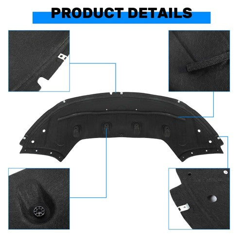 Solid Spare Front Engine Splash Shield Under Cover For 2019 2020 Kia Optima 29110D5500